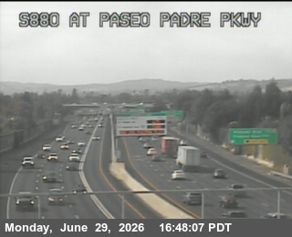 TVB12 -- I-880 : AT PASEO PADRE PKWY