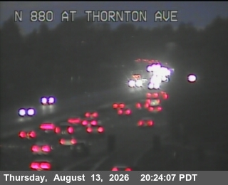 TVA65 -- I-880 : AT THORNTON AV LOOP OR