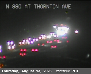 TVA65 -- I-880 : AT THORNTON AV LOOP OR